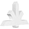 Ekena Millwork Redmond Architectural Grade PVC Gable Bracket, 48"W x 30"H x 6"D x 6"F, 15/12 Pitch GBP048X30X0606RED00 - alternate 1